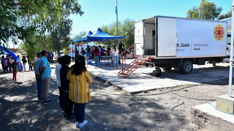 Salud atendió a casi 300 personas en Punta del Agua en 25 de Mayo