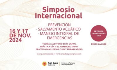 Últimos días de inscripción para el Simposio Internacional de Guardavidas