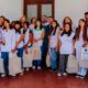 Alumnos de Marayes visitaron al gobernador Orrego