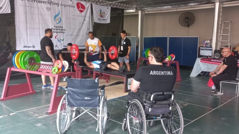 San Juan tuvo una gran presencia en el Torneo de Parapowerlifting