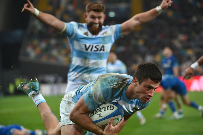 Los Pumas golearon a Italia con una gran producción