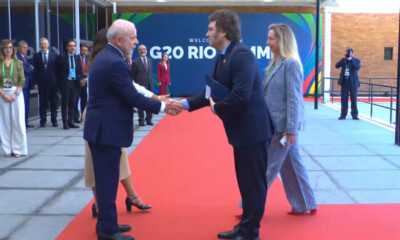 En medio de las diferencias por el comunicado final, Milei y Lula se saludaron con frialdad al comienzo del G20 de Brasil