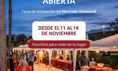 Convocatoria para formar parte de la Feria de Artesanías del Mercado Artesanal