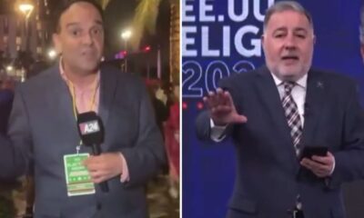 El feroz cruce al aire entre Fabián Doman y Adrián Sack por las elecciones en Estados Unidos: «Me estás maltratando»