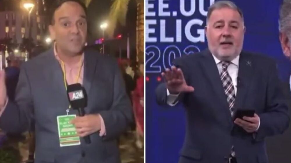 El feroz cruce al aire entre Fabián Doman y Adrián Sack por las elecciones en Estados Unidos: «Me estás maltratando»