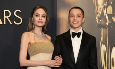 El video de Angelina Jolie y su hijo Knox en la fiesta de los Governors Awards que se hizo viral