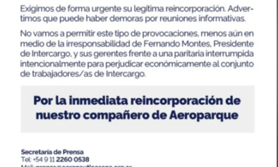 Luis Caputo anunció que despidieron a 15 trabajadores