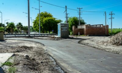 Rivadavia avanza con la construcción del parador del Ciclismo en Marquesado