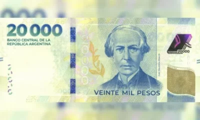 El Banco Central ya puso en circulación el billete de .000