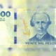 El Banco Central ya puso en circulación el billete de .000