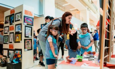 Colores y arte en una muestra de alumnos de Nivel Inicial