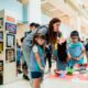 Colores y arte en una muestra de alumnos de Nivel Inicial