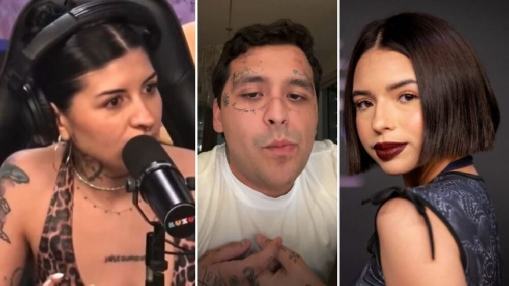 Christian Nodal defiende a Ángela Aguilar y apunta contra Cazzu: «De mi esposa no van a estar hablando»