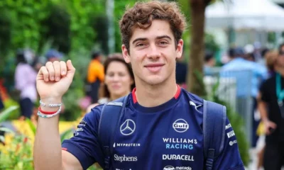 El posteo de Colapinto tras el revuelo por su encuentro con la China Suárez y antes de volver a correr en la F1