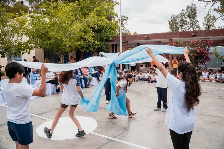 Talento y creatividad en una muestra escolar en Las Piedritas