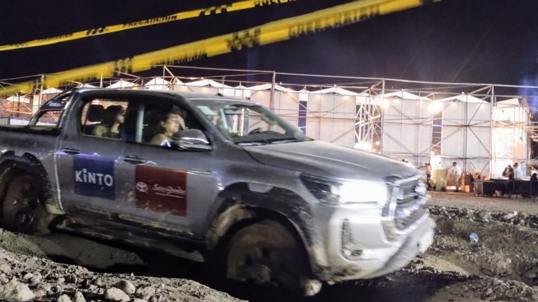 El circulo off road en el que  probaron camionetas 4×4