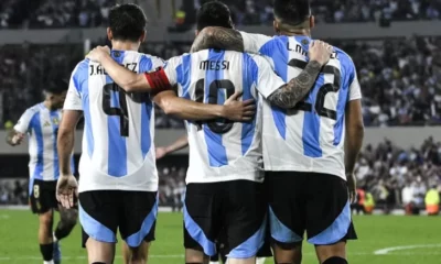 Lionel Messi, Lautaro Martínez y Julián Álvarez van de arranque en Argentina-Paraguay