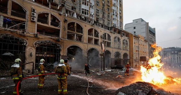 Embajadas de Argentina y Portugal en Kiev sufren daños tras ataques rusos