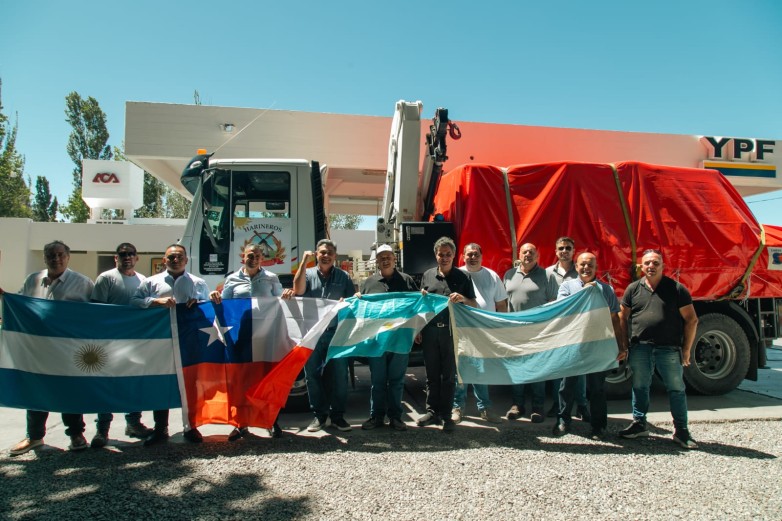 Histórico: un camión liviano con exportación a Chile cruzó a modo experimental por Agua Negra