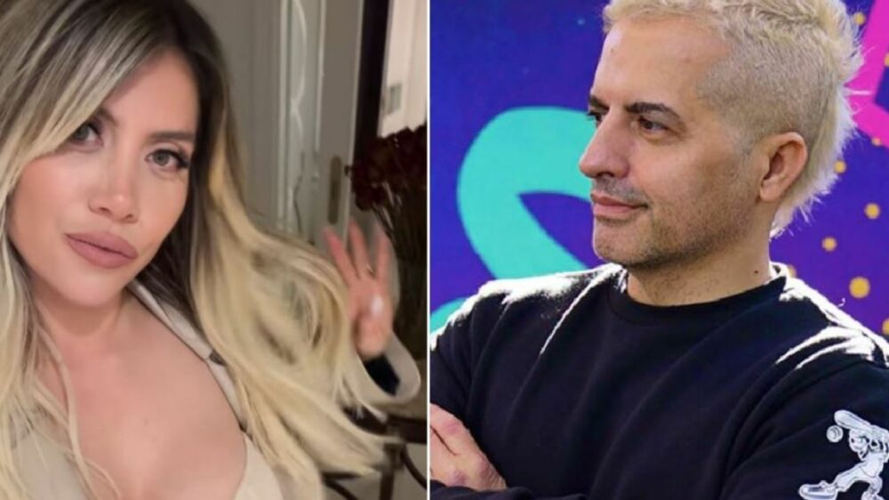 Ángel de Brito cruzó a Wanda Nara en la red con un comentario tremendo: «Sos la acostumbrada a que te pidan y dar»