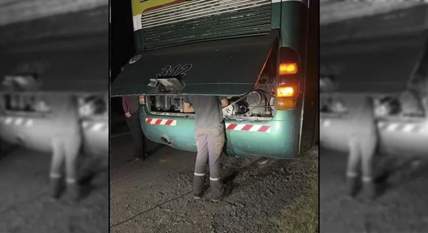 Un contingente de sanjuaninos quedó varado en Santa Fe: acusan fallas graves en un colectivo