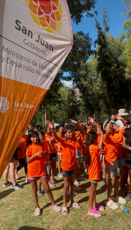 Rivadavia fue el destino elegido para el inicio de la temporada de colonias