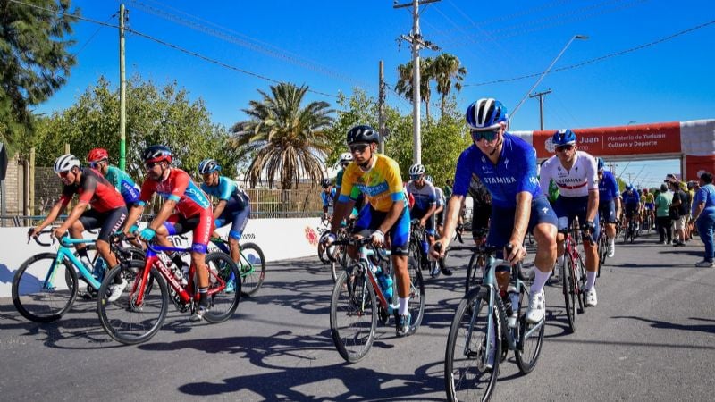 Ciclismo y pasión: todo listo para la etapa 7 de la Vuelta a San Juan, con el ascenso al Colorado