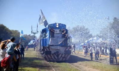 Tras 55 años, el tren de pasajeros vuelve a Caucete y con un doble propósito