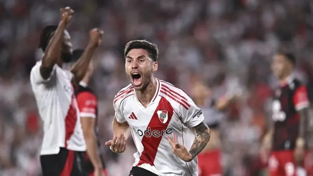 Sobre el final, Montiel le dio el triunfo a River ante Instituto