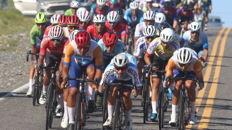 Nicolás Tivani cumplió su objetivo y consiguió la gloria en la Vuelta a San Juan