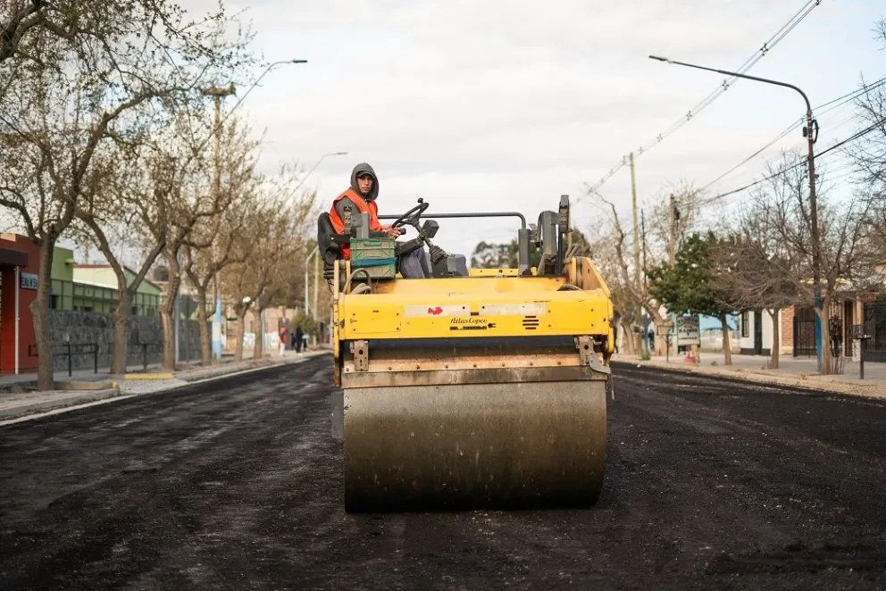 El plan de pavimentación arranca la semana que viene con Rawson, Pocito, Santa Lucía y Sarmiento